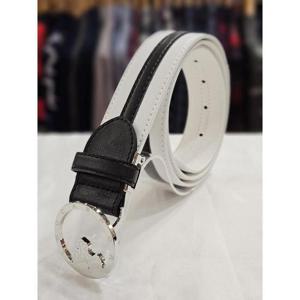 루이까스텔 세이브존01 여성 훅 원형버클 소가죽벨트 7FDBT933