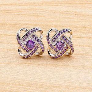 백금클로버 스털링 S925실버 귀걸이  ON