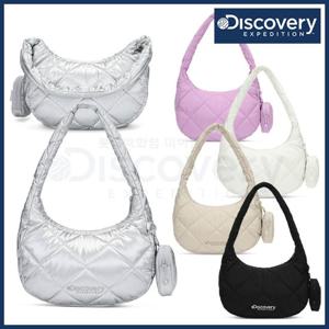 디스커버리 24년 신상 여성 멜로즈 퀼팅패턴패딩 숄더백/파우치키링포함/캐주얼가방 DXMIA DXCR3514N