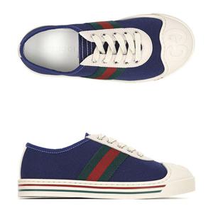 구찌 KIDS 블루 웹 T.SEPANG 20 스니커즈 772410 FACY7 4256