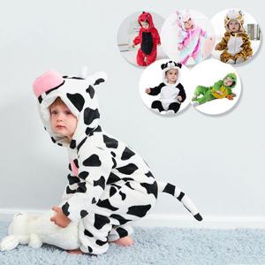 [조이멀티]키즈애니멀 파티 아동 동물 집업수면잠옷 205511