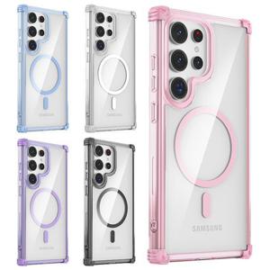 갤럭시S21울트라 변색없는투명 젤하드 슬림 범퍼 맥세이프케이스