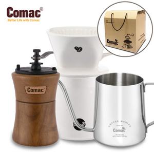 코맥 핸드드립 홈카페 풀세트 선물포장 (DN11/MR9/KPS1) [핸드드립,핸드드립세트,드립커피세트,커피드리퍼,핸드드립커피,드리퍼,커피드립,커피드립세트,핸드드립커피용품]