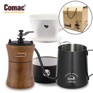 코맥 핸드드립 홈카페 풀세트 선물포장 (DN9/MR9/KPK1) [핸드드립,핸드드립세트,드립커피세트,커피드리퍼,핸드드립커피,드리퍼,커피드립,커피드립세트,핸드드립커피용품]