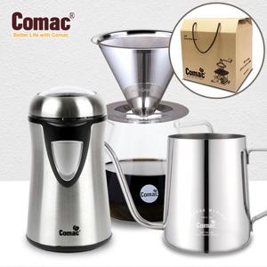 코맥 스텐필터 홈카페 풀세트 선물포장 (DSSG/ME1/KPS1) [핸드드립,핸드드립세트,드립커피세트,커피드리퍼,핸드드립커피,드리퍼,커피드립,커피드립세트,핸드드립커피용품]