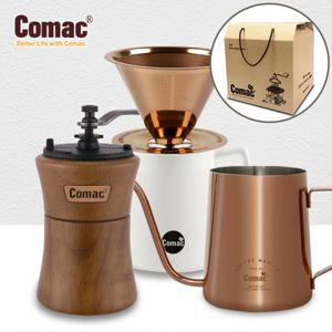 코맥 스텐필터 홈카페 풀세트 선물포장 (DSTP/MR9/KPG1) [핸드드립,핸드드립세트,드립커피세트,커피드리퍼,핸드드립커피,드리퍼,커피드립,커피드립세트,핸드드립커피용품]