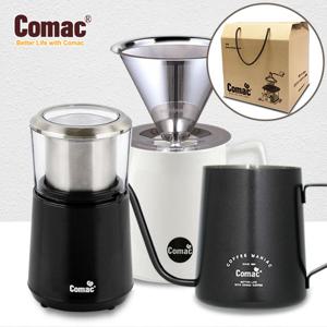 코맥 스텐필터 홈카페 풀세트 선물포장 (DSSP/ME2/KPK1) [핸드드립,핸드드립세트,드립커피세트,커피드리퍼,핸드드립커피,드리퍼,커피드립,커피드립세트,핸드드립커피용품]