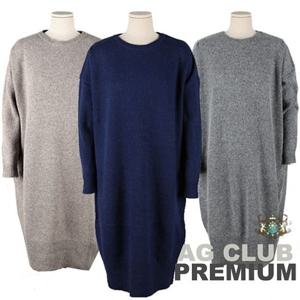 여성 앙고라 롱니트 원피스 KKS 앙고라 니트