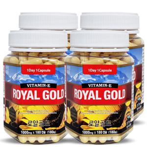 통라이프- 로얄골드 비타민E(뉴질랜드 로얄제리) 6개월분-4병