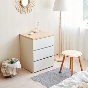 밀랑 오키오 서랍장 3단 600 속깊은 2colors