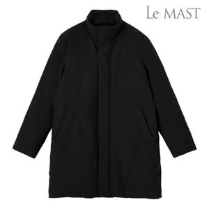 [맨잇슈트]맨잇슈트 가벼운 프리미엄 구스다운 블랙 스판 코트 점퍼