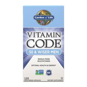 [해외직구] 가든오브라이프 비타민코드 50 와이저 맨즈 멀티 120