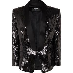 발망 수트 자켓 EF1SM490MG12 0PA BLACK