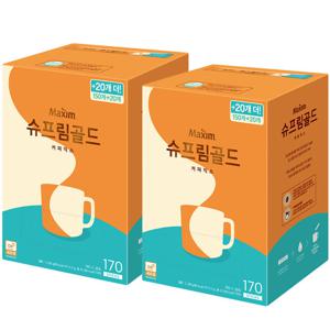 동서 맥심 슈프림골드 150T+20T x 2개