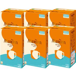 맥심 슈프림골드 커피믹스 130T X 6개
