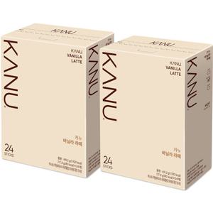 맥심 카누 바닐라 라떼 24T x 2개
