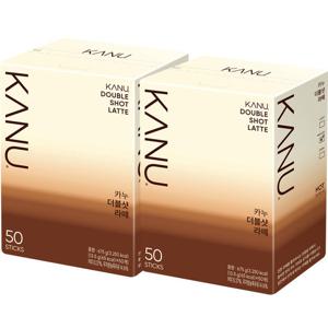맥심 카누 더블샷라떼 50T x 2개