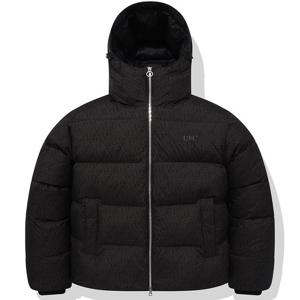 UFC 라인모노그램 다운 점퍼 U1DJU4302BK
