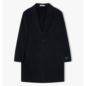 리버클래시 24FW 블랙 싱글 체스트 코트 LKW21481