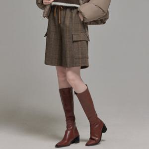 [매긴]스트링울체크5부팬츠_PBMF4W1PT7160