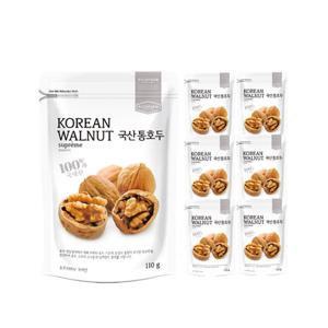 [리치팜너트]국산통호두110g x 7팩