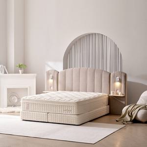 라클라우드 루나 프리미엄 호텔식 침대프레임 퀸 Q + 패널2EA