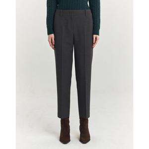 헤지스 여성 24FW 기모슬림핏 차콜그레이 에센셜 팬츠 HSPA4DC04CG