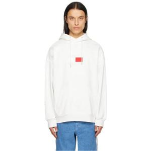 25 FW 타미진 남성 화이트 플래그 후드티 231844M202009