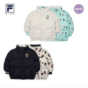 [토박스][휠라키즈] 익스플로러 리버서블 다운 점퍼 2종 (FLKCC4TDDJ11)