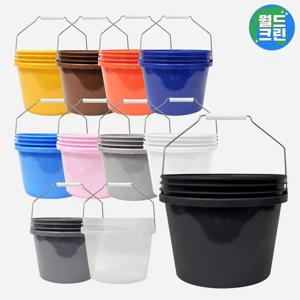 월드크린 다용도 휴대용 버킷 7L 바스켓 바게스 세차 환수