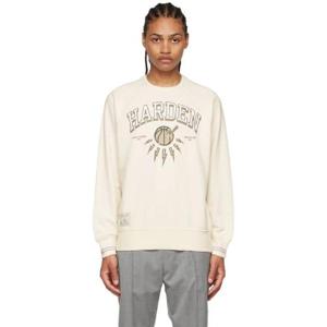 25 FW 닐바렛 남성 오프 화이트 James Harden 스웨트셔츠 222368M204002