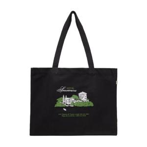 25 FW 아페쎄 여성 블랙 JJJJound 호텔 수베니어 토트백 242252F049001