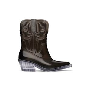 25 FW 멜리사 여성 블랙 텍사스 부츠 242356F113002