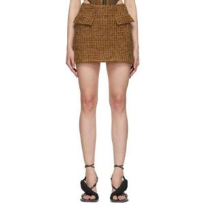 26 SS 노울스 여성 브라운 SDR 미니 스커트 222148F090001