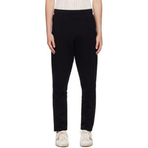 25 FW Golden Goose 남성 블랙 스타 스웨트팬츠 242264M190000