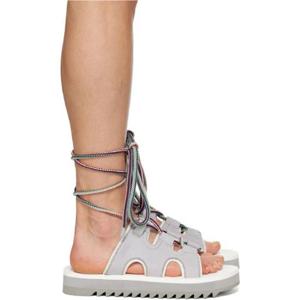 25 FW 수이코크 남성 그레이 레이 ab 샌들 231773M234079