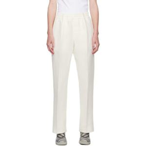 25 FW 버버리 여성 오프 화이트 라이트 슬랙스 241376F086000