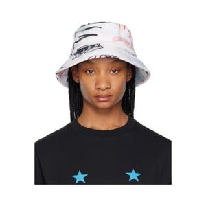 25 FW 에뛰드 여성 화이트 줄리안 파라드 트레이닝 버킷햇 241647F015002