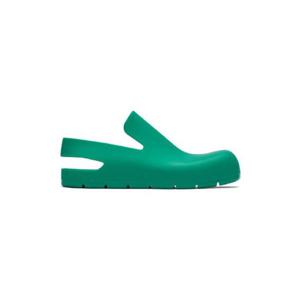 25 FW 보테가베네타 여성 그린 퍼들 로퍼 221798F121007