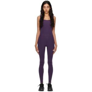 25 FW OTTI 여성 퍼플 풀 점프수트 222459F531002