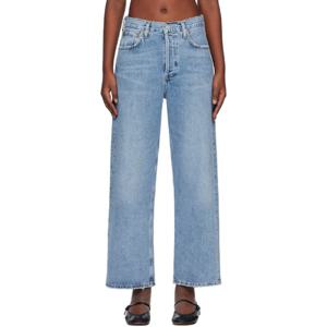 25 FW 에이골디 여성 블루 렌 데님 진 251214F069012