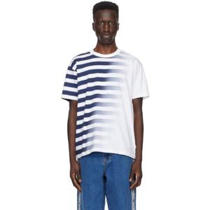 25 FW 이티스 남성 화이트 레온 티셔츠 241640M213001