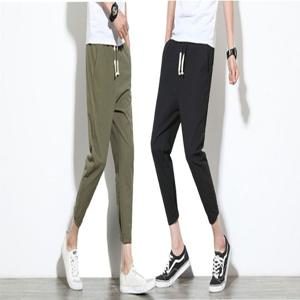 남자 9부 조거팬츠 허리 밴딩 면바지 캐주얼 편한바지