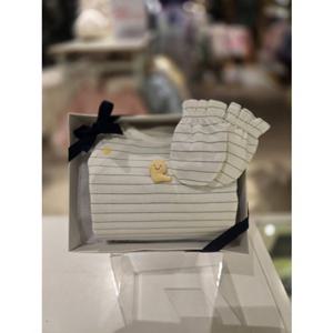 [블루독베이비] (MN)비비뱀부바디수트+손싸개세트(4517004001 4517000802) (4517004001-00802) ch 25년SS신