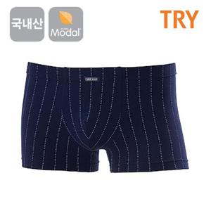 TRY 국내산 모달 남성 위버 남자드로즈 팬티 (네이비)