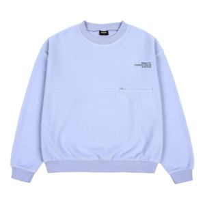 블루테일 AYI3TS04VI지퍼포켓 바이올렛 맨투맨