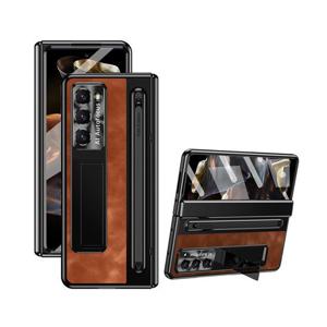 갤럭시Z 폴드6SE 스페셜 에디션/F958 글라스 펜슬 풀커버 빈티지 케이스