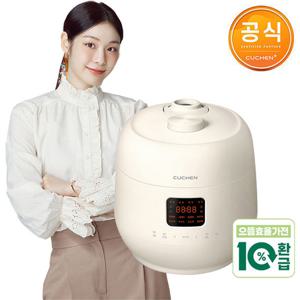 [으뜸효율 환급] 쿠첸 1등급 더핏 슬림 다이아몬드코팅 10인용 전기압력밥솥 CRS-FSWD1040CY [25년형]