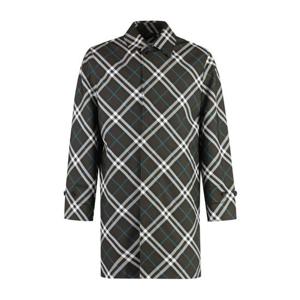 버버리 체크 미디엄 코트 8091845157805 C1213 GREEN