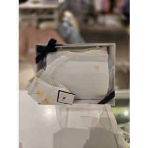 [블루독베이비] (WH)도기모달바디수트+캐릭터양말세트(4517004005+44A7001102) (4517004005-01102) ch 25년